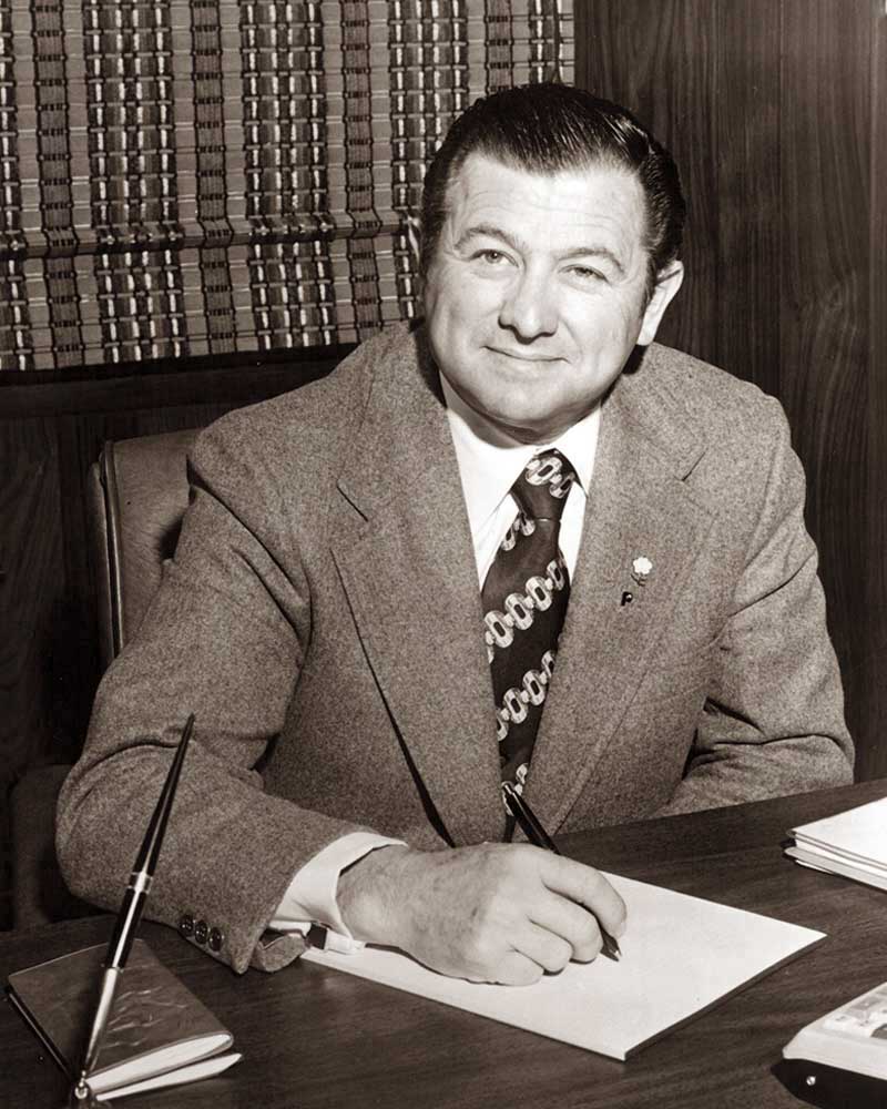 Art Glatfelter sitting at a desk